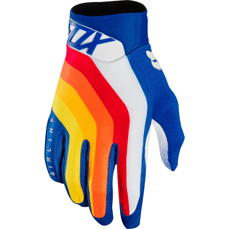 Перчатки Fox Airline Draftr Glove Blue
